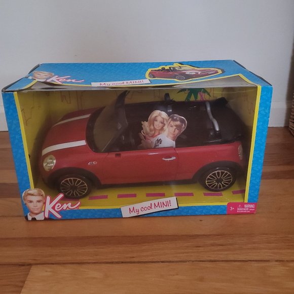 barbie red convertible